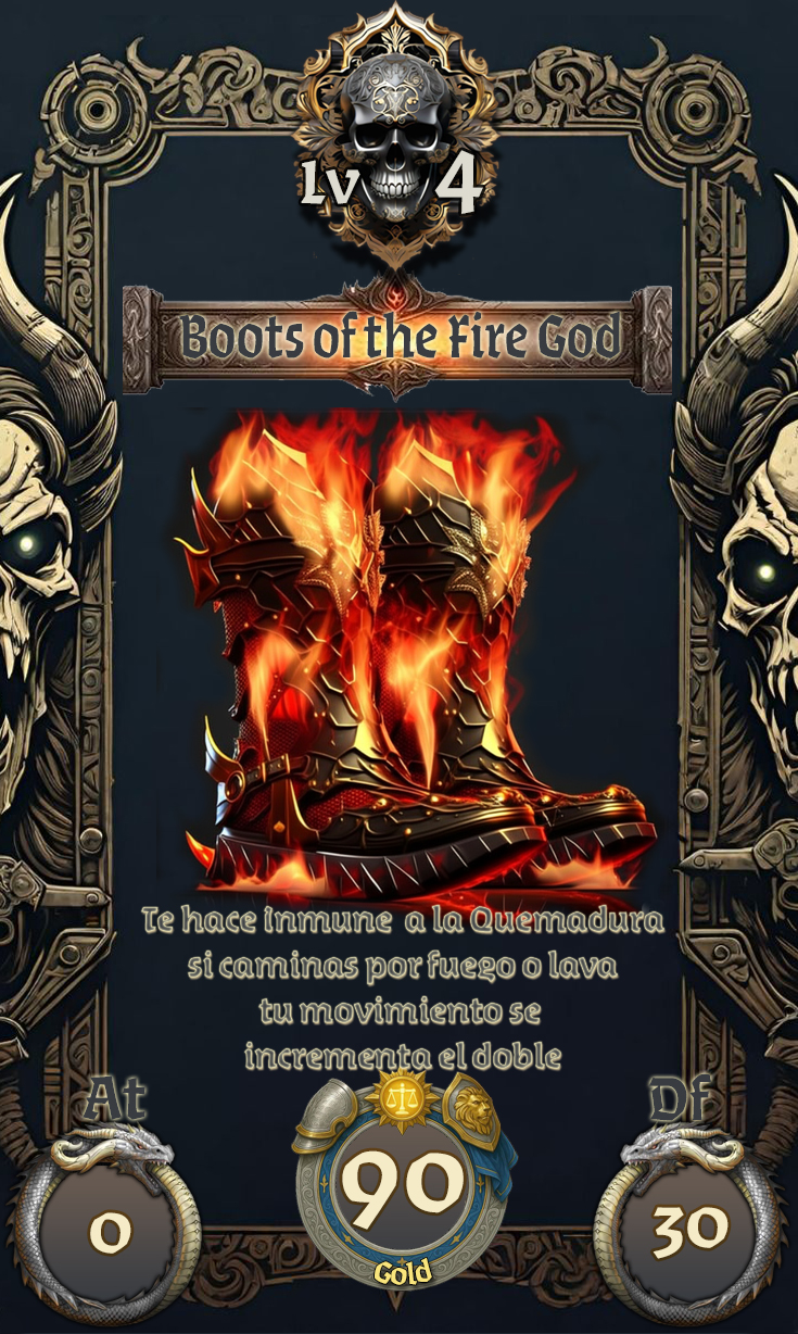 Boots of the Fire God