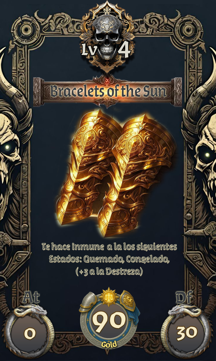 Bracelets of the Sun