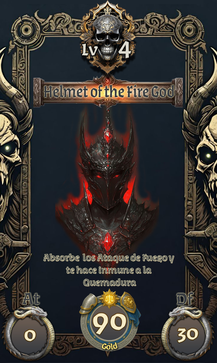 Helmet of the Fire God