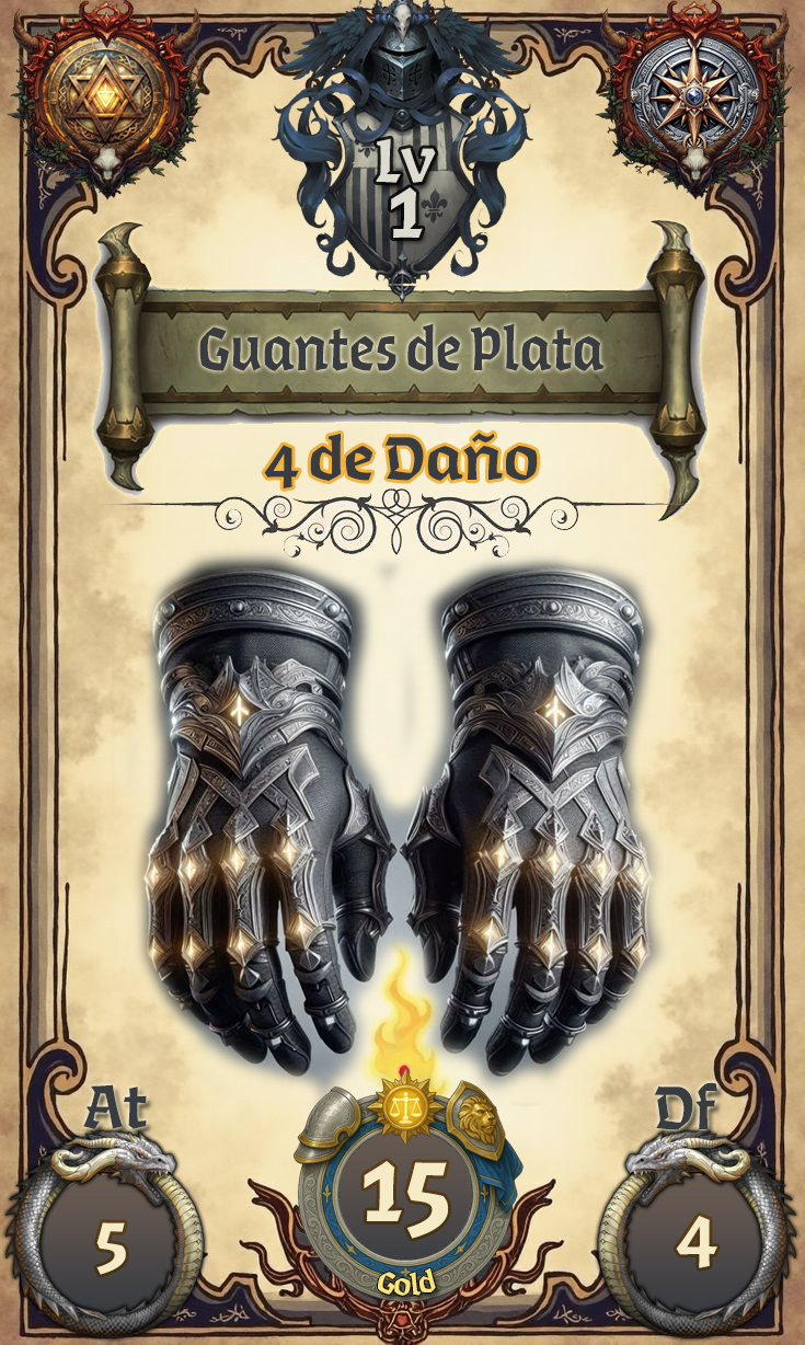 Guantes de Plata